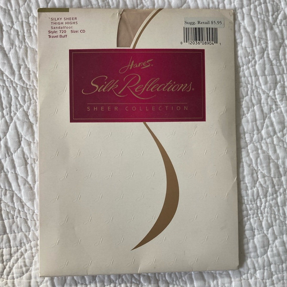 Hanes Vintage Thigh Highs Hosiery